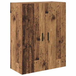 Highboard 2 τμχ. Παλιό Ξύλο 69,5 x 34 x 180 εκ.