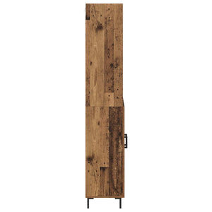 Highboard Παλιό ξύλο 69,5 x 34 x 180 εκ. Επεξεργασμένο Ξύλο