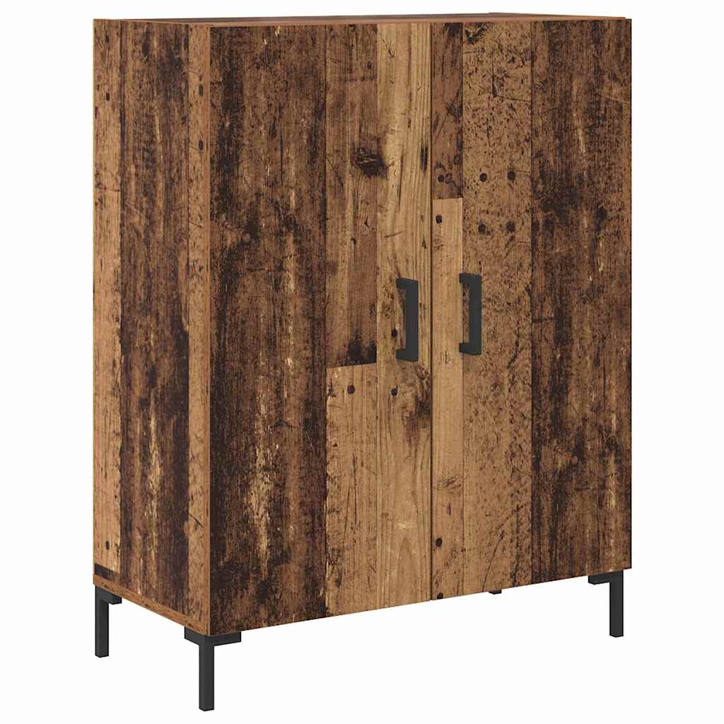 Highboard 2 pcs Παλιό Ξύλο Επεξεργασμένο ξύλο - Pakobazaar