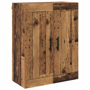 Highboard 2 τμχ. Παλιό ξύλο 69,5 x 34 x 180 εκ.