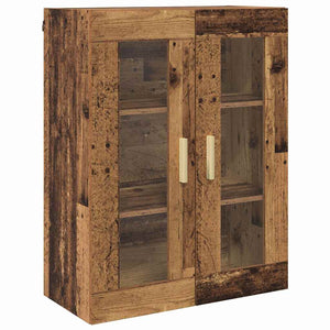 Highboard Παλιό Ξύλο 69,5 x 34 x 180 εκ. Επεξεργασμένο Ξύλο
