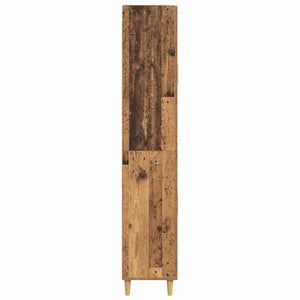 Highboard Παλιό Ξύλο 69,5 x 34 x 180 εκ. Επεξεργασμένο Ξύλο