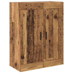 Highboard 2 pcs Παλιό Ξύλο Επεξεργασμένο ξύλο - Pakobazaar