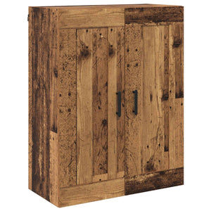 Highboard 2 τμχ. Παλιό Ξύλο 69,5 x 34 x 180 εκ.