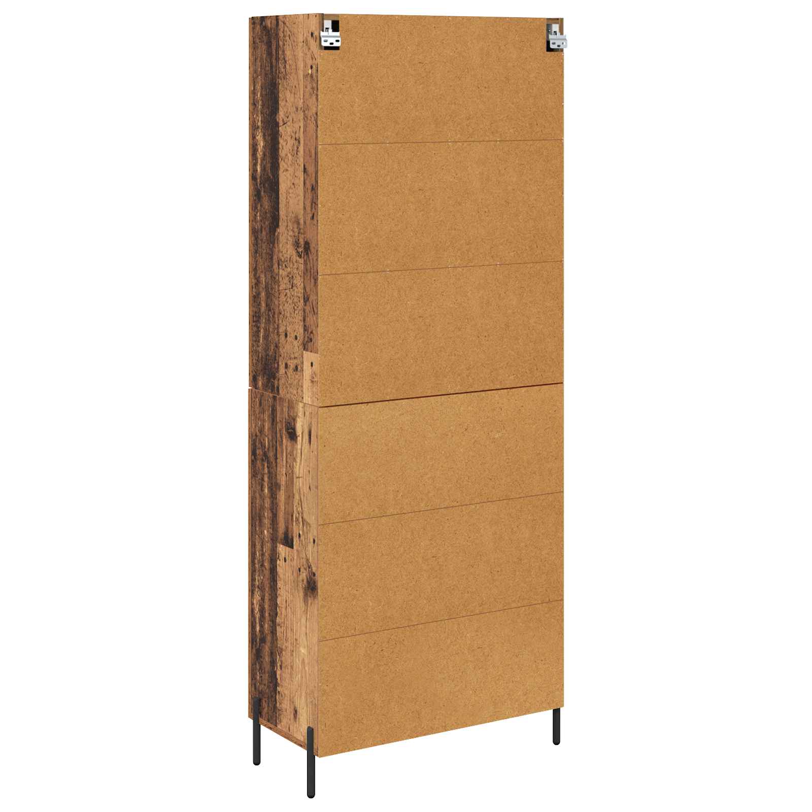 Highboard Παλιό Ξύλο 69,5 x 34 x 180 εκ. Επεξεργασμένο ξύλο