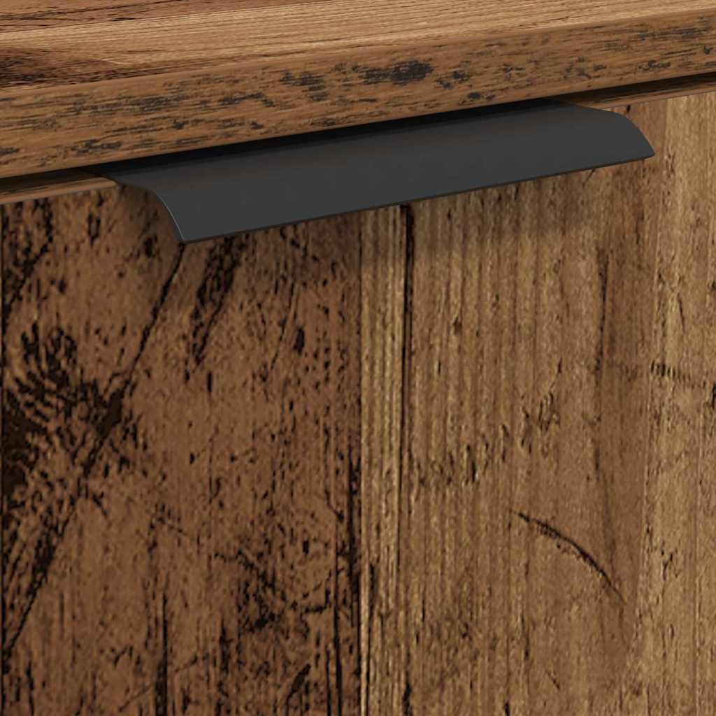 Σετ Ντουλαπιών Μπάνιου με ράφι Παλιό Ξύλο Επεξεργασμένο ξύλο - Pakobazaar