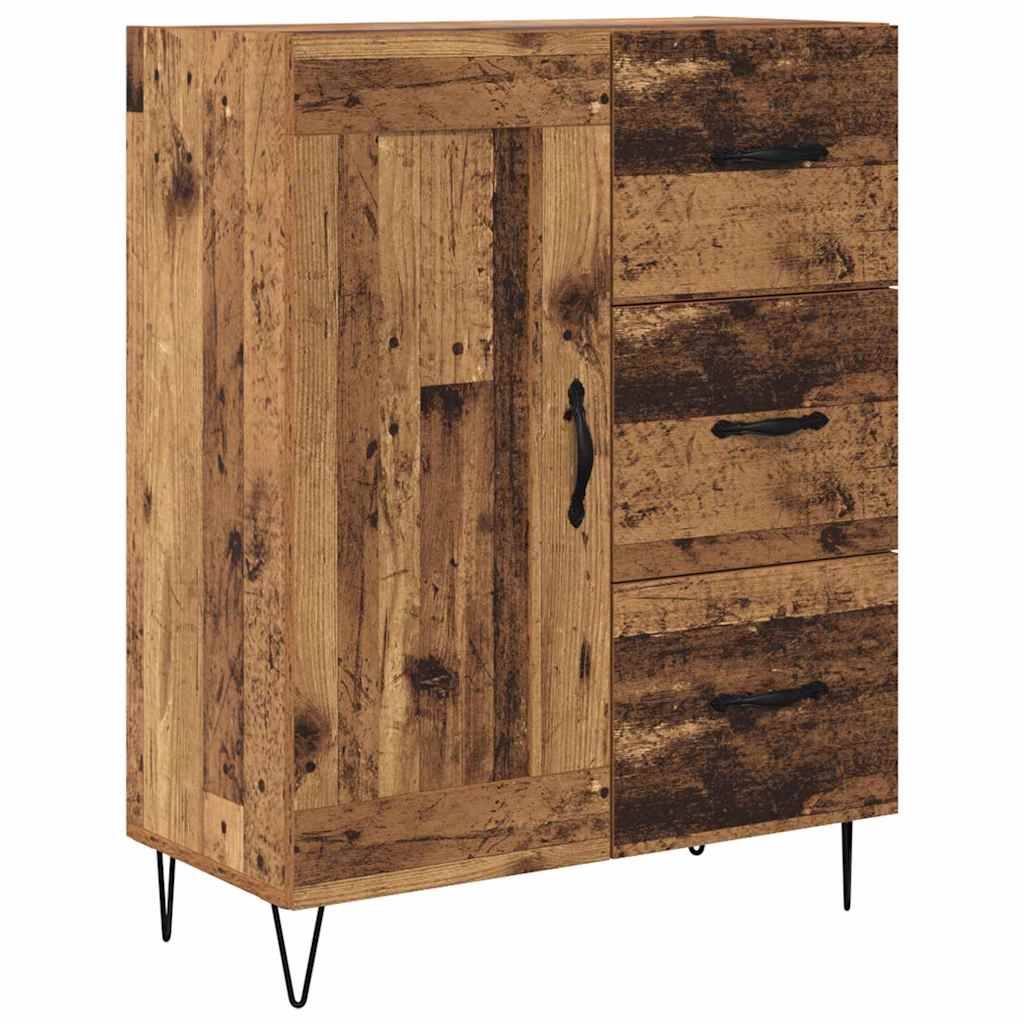 Highboard Παλιό Ξύλο 69,5 x 34 x 180 εκ. Επεξεργασμένο ξύλο - Pakobazaar