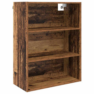 Highboard 2 τμχ. Παλιό Ξύλο 69,5 x 32,5 x 180 εκ