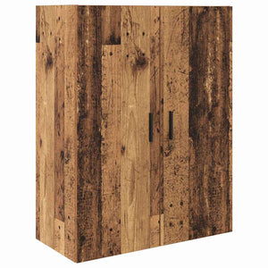 Highboard 2 τμχ. Παλιό Ξύλο 69,5 x 34 x 180 εκ.
