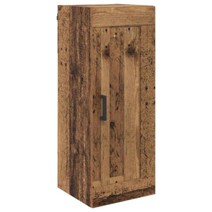Highboard Παλιό Ξύλο 34,5 x 34 x 180 εκ. Επεξεργασμένο Ξύλο