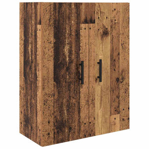 Highboard 2 τμχ. Παλιό Ξύλο 69,5 x 34 x 180 εκ.
