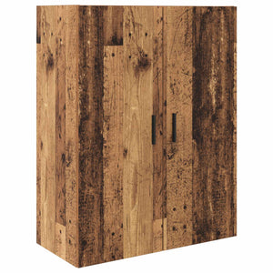 Highboard 2 τμχ. Παλιό Ξύλο 69,5 x 34 x 180 εκ.