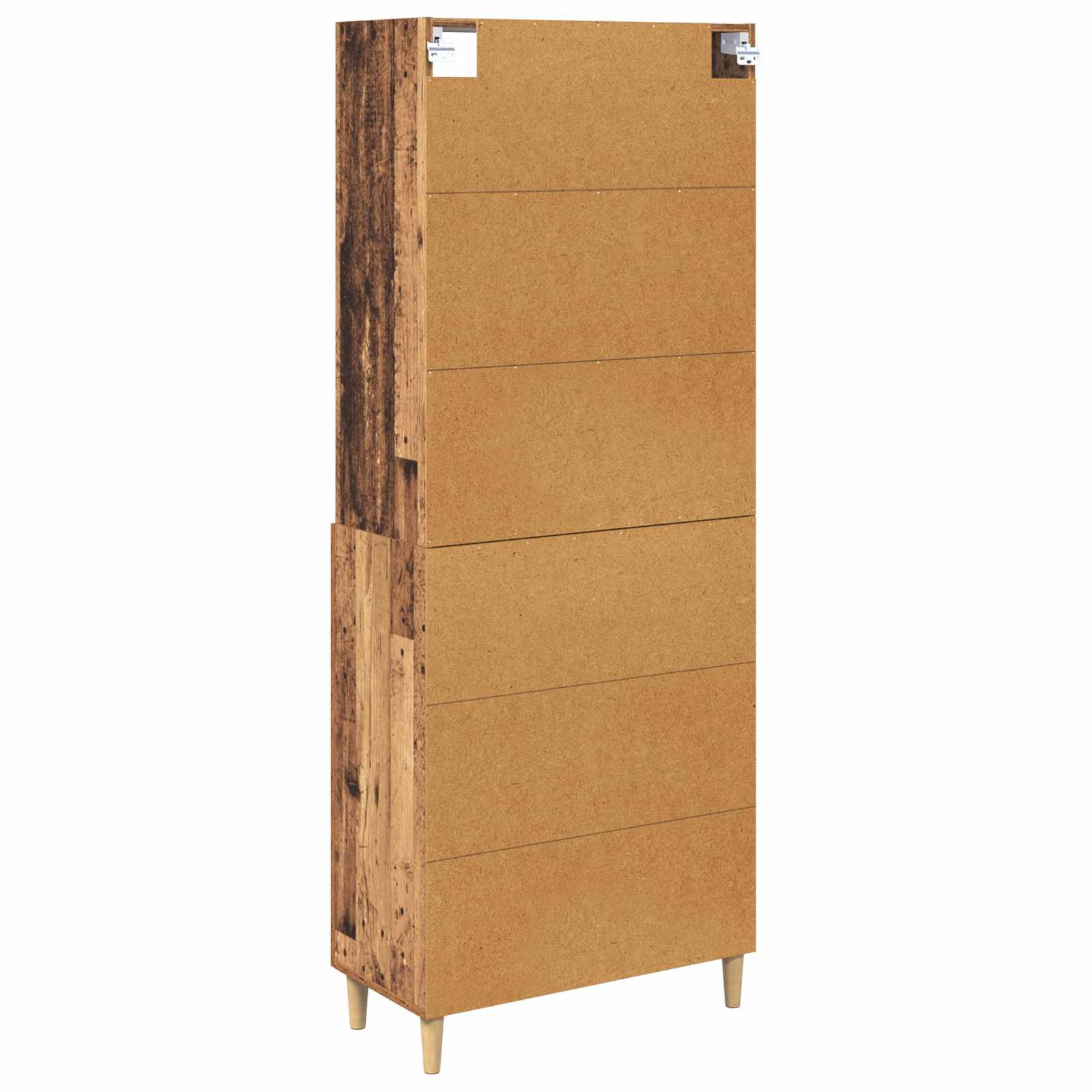 Highboard Παλιό Ξύλο 69,5 x 32,5 x 180 εκ Επεξεργασμένο ξύλο