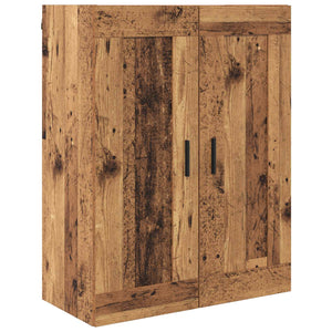 Highboard 2 τμχ. Παλιό ξύλο 69,5 x 34 x 180 εκ.
