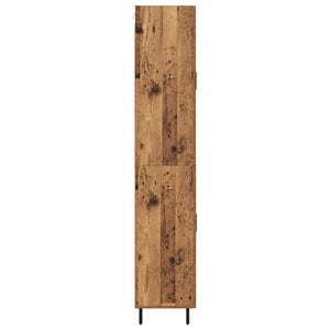 Highboard 2 τμχ. Παλιό ξύλο 69,5 x 34 x 180 εκ.