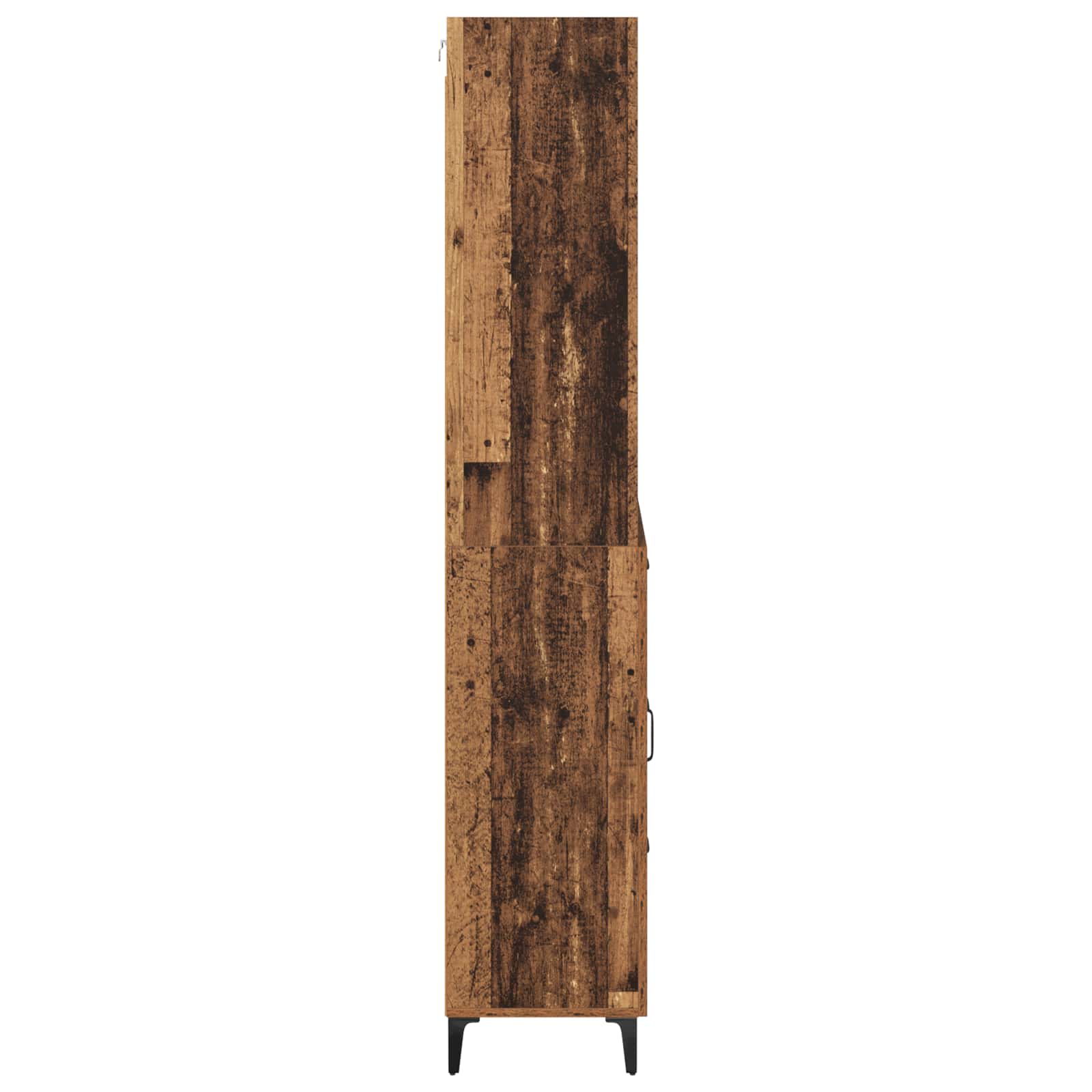 Highboard Παλιό Ξύλο 69,5 x 34 x 180 εκ. Επεξεργασμένο ξύλο - Pakobazaar