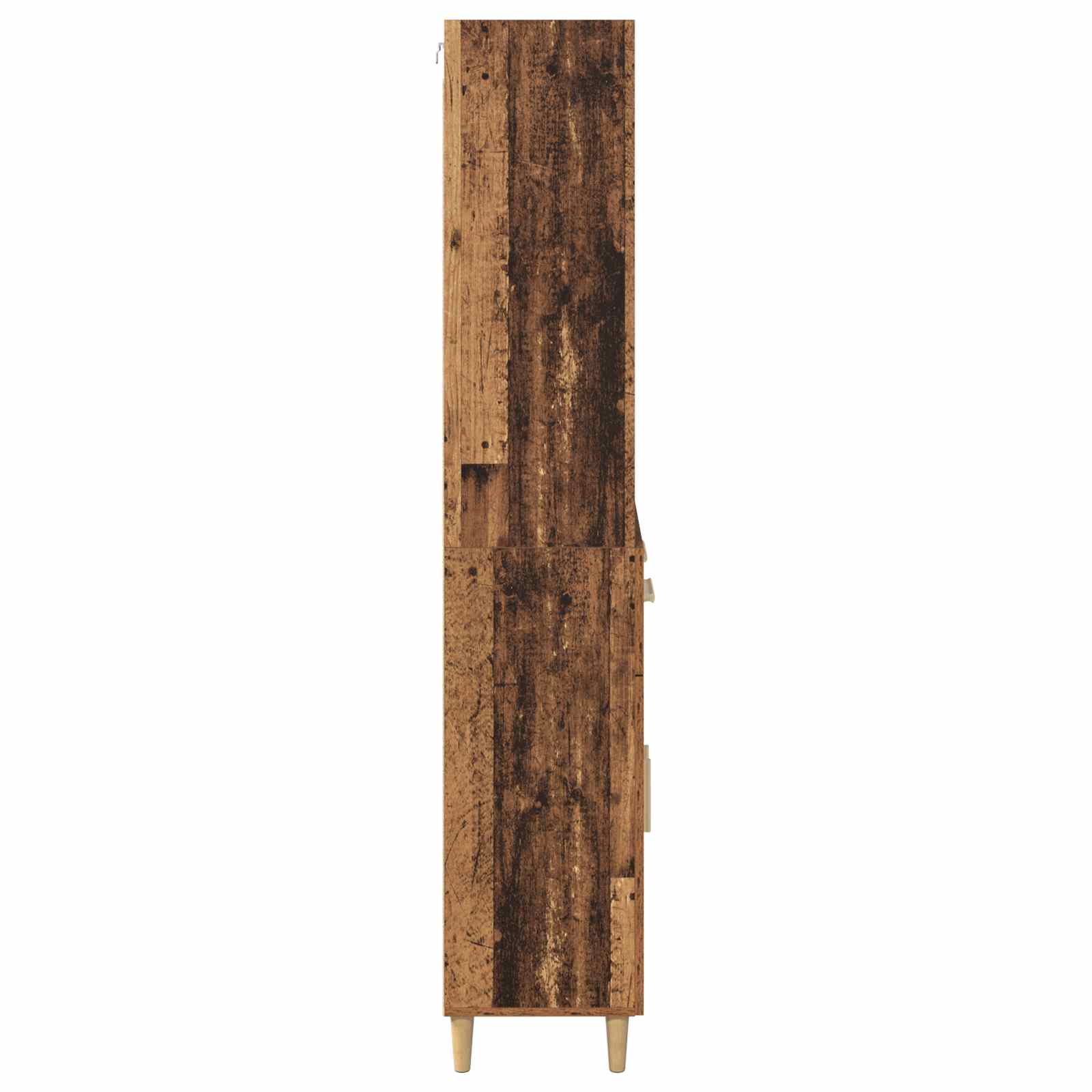 Highboard Παλιό Ξύλο 69,5 x 32,5 x 180 εκ Επεξεργασμένο ξύλο