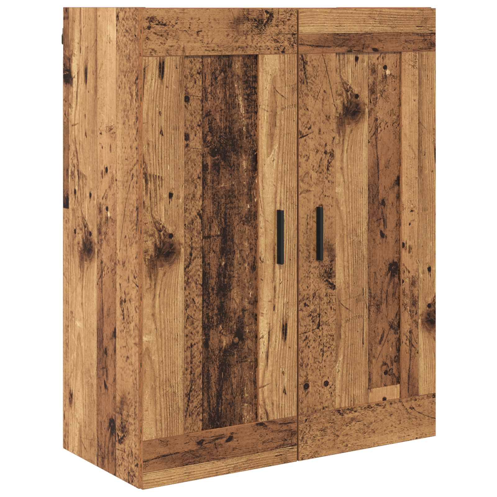 Highboard 2 pcs Παλιό Ξύλο Επεξεργασμένο ξύλο