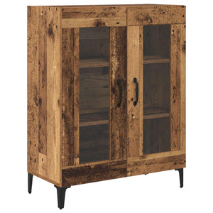 Highboard Παλιό Ξύλο 69,5 x 34 x 180 εκ. Επεξεργασμένο Ξύλο