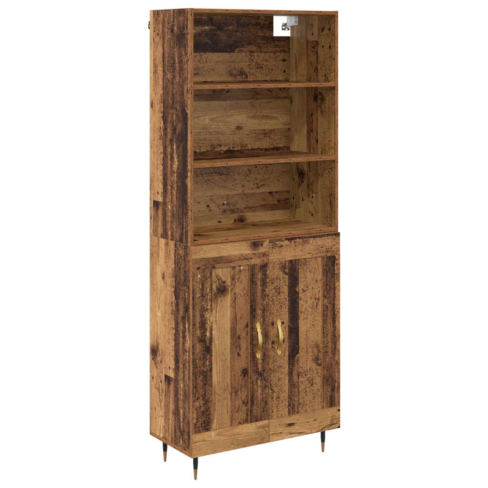 Highboard Παλιό Ξύλο 69,5 x 34 x 180 εκ. Επεξεργασμένο ξύλο - Pakobazaar