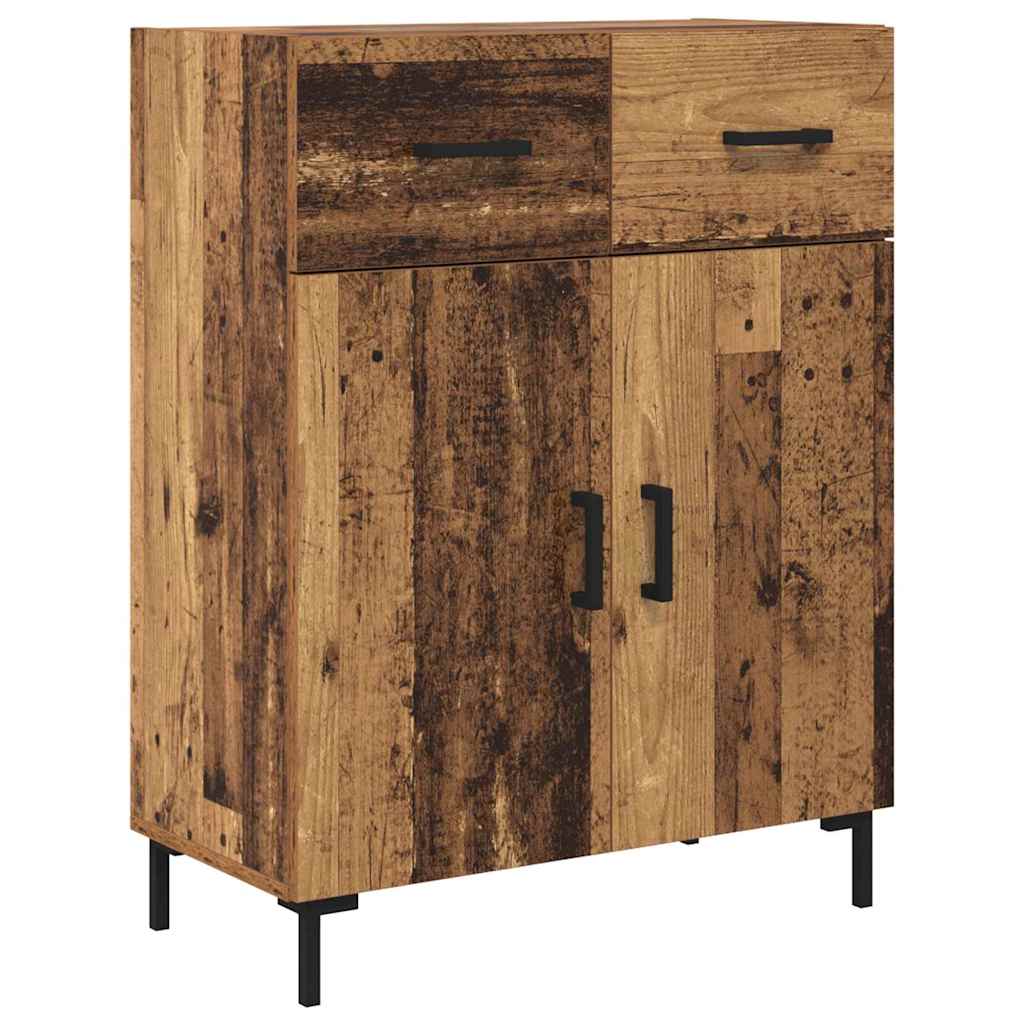 Highboard Παλιό ξύλο 69,5 x 34 x 180 εκ. Επεξεργασμένο ξύλο - Pakobazaar