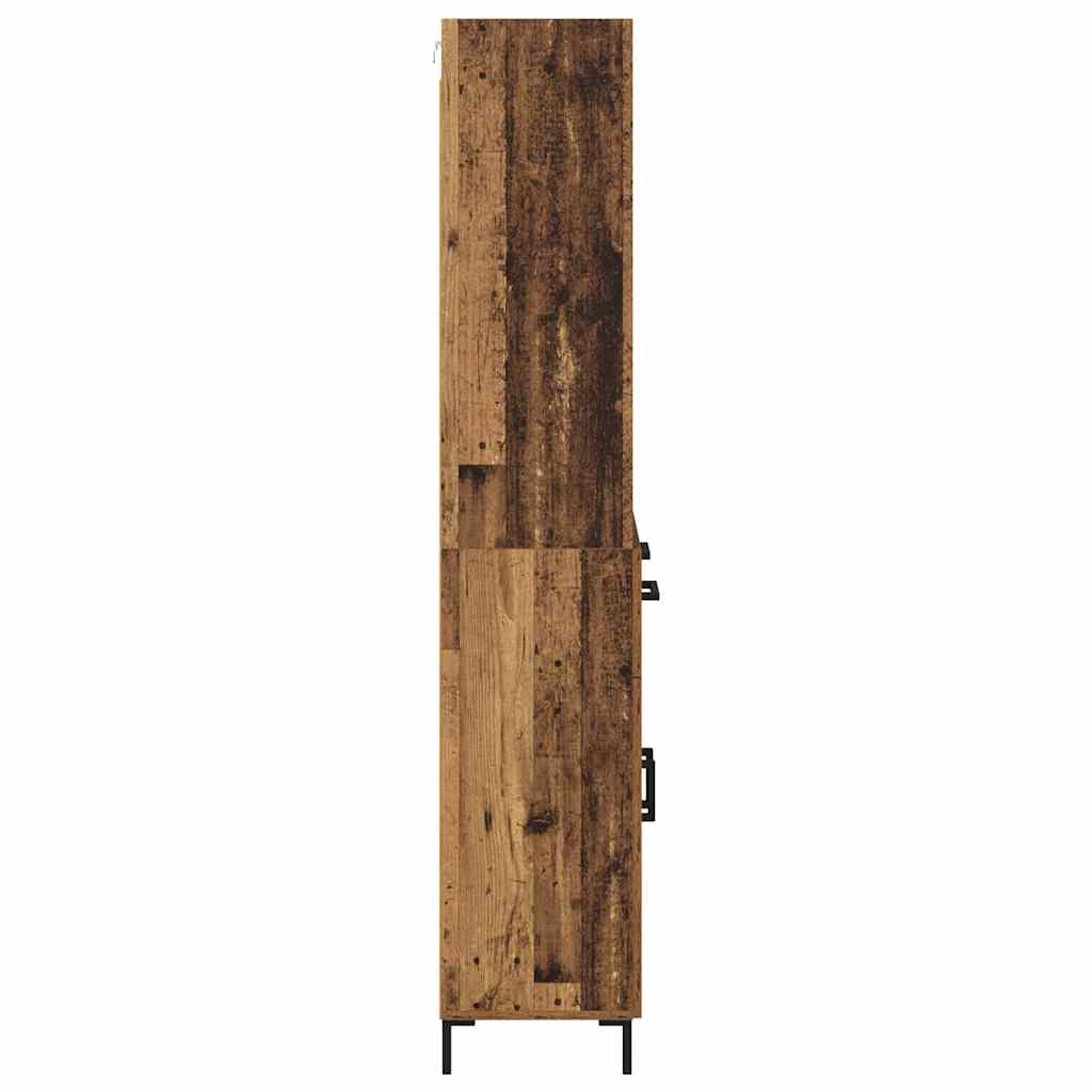 Highboard Παλιό ξύλο 69,5 x 34 x 180 εκ. Επεξεργασμένο ξύλο - Pakobazaar