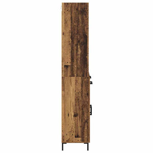 Highboard Παλιό ξύλο 69,5 x 34 x 180 εκ. Επεξεργασμένο ξύλο - Pakobazaar