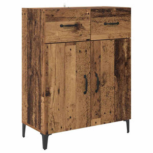 Highboard Παλιό Ξύλο 69,5 x 34 x 180 εκ. Επεξεργασμένο Ξύλο