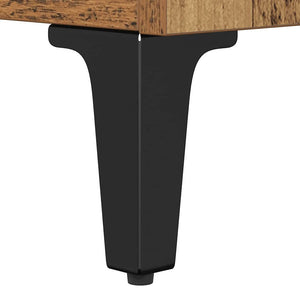 Highboard Παλιό Ξύλο 69,5 x 34 x 180 εκ. Επεξεργασμένο ξύλο - Pakobazaar