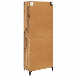 Highboard Παλιό Ξύλο 69,5 x 34 x 180 εκ. Επεξεργασμένο ξύλο - Pakobazaar