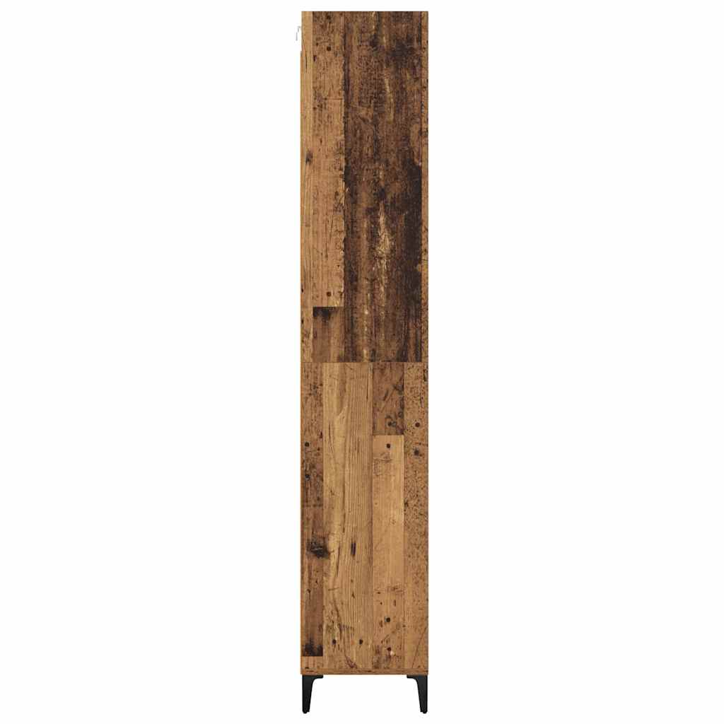 Highboard Παλιό Ξύλο 69,5 x 34 x 180 εκ. Επεξεργασμένο ξύλο - Pakobazaar