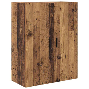 Highboard 2 τμχ. Παλιό Ξύλο 69,5 x 34 x 180 εκ.