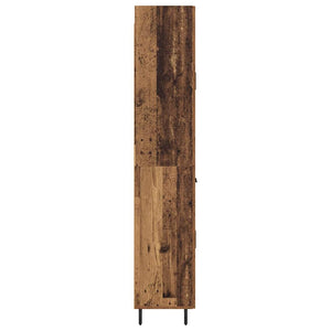 Highboard 2 τμχ. Παλιό Ξύλο 69,5 x 34 x 180 εκ.