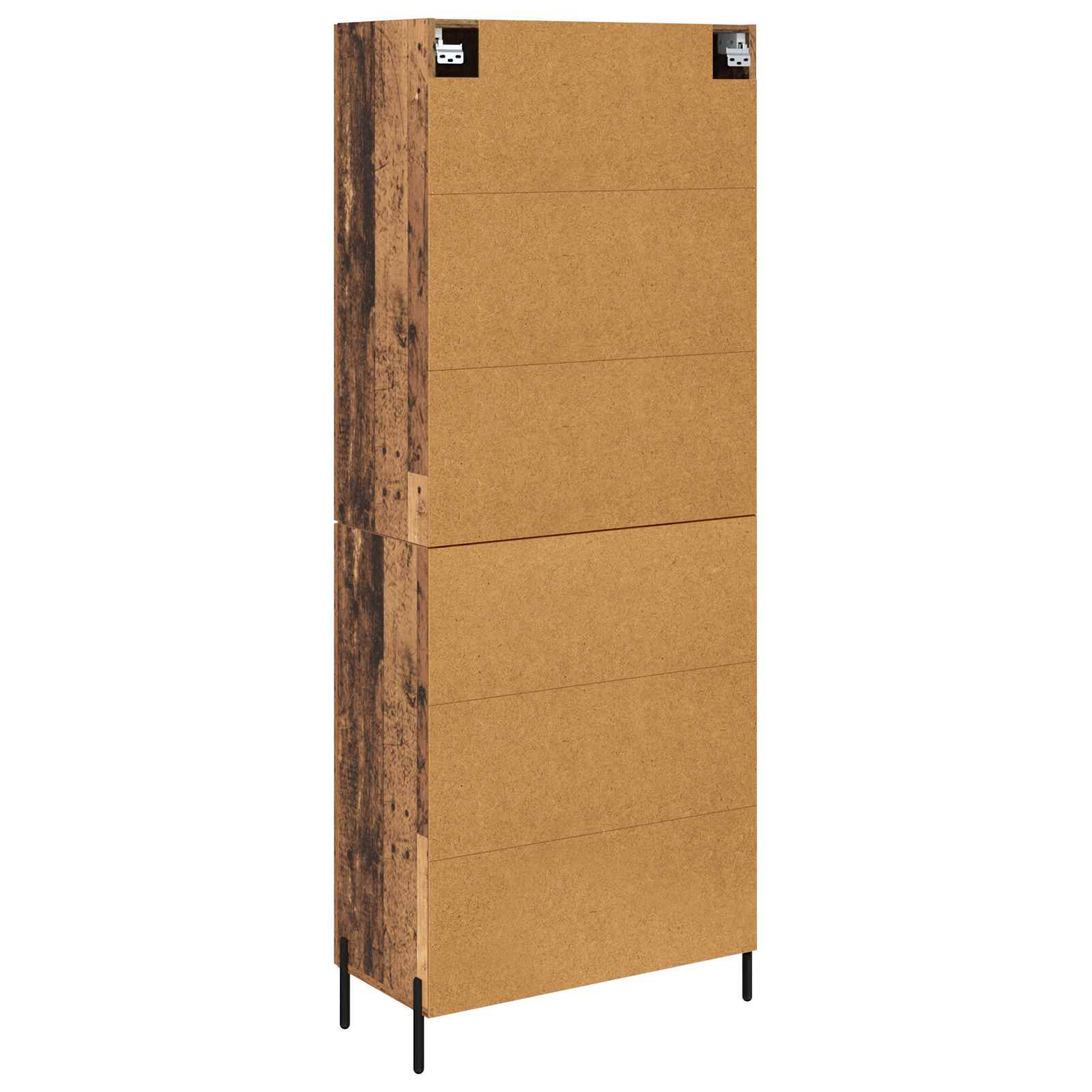 Highboard Παλιό Ξύλο 69,5 x 34 x 180 εκ. Επεξεργασμένο ξύλο