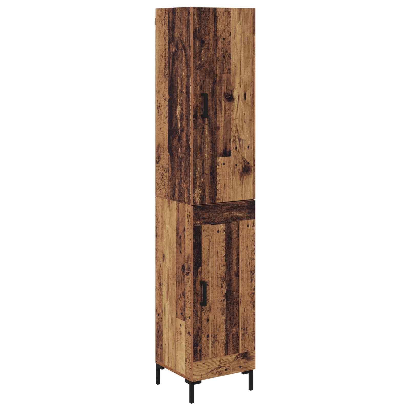 Highboard Παλιό Ξύλο 69,5 x 34 x 180 εκ. Επεξεργασμένο ξύλο
