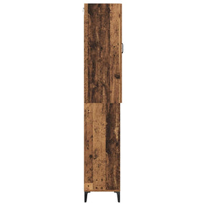 Highboard Παλιό Ξύλο 69,5 x 34 x 180 εκ. Επεξεργασμένο ξύλο - Pakobazaar