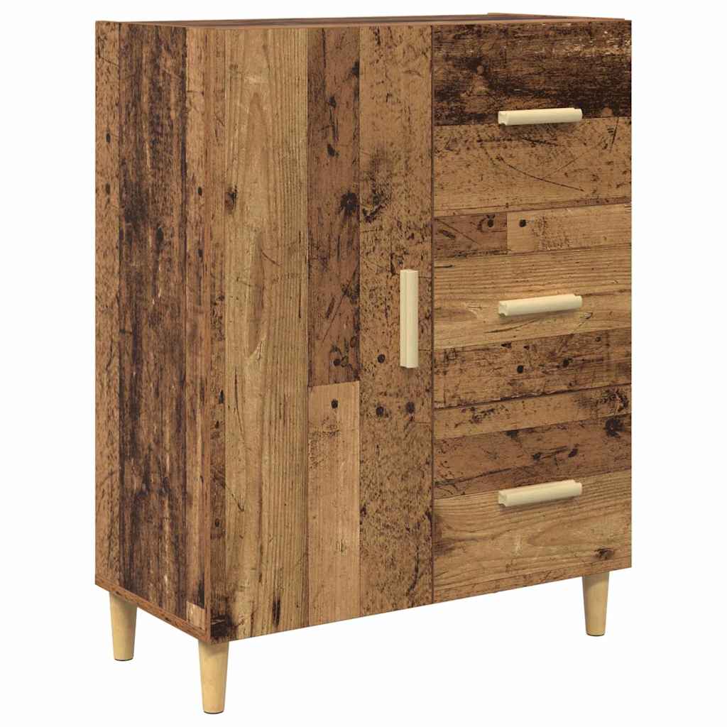 Highboard Παλιό Ξύλο 69,5 x 34 x 180 εκ. Επεξεργασμένο ξύλο