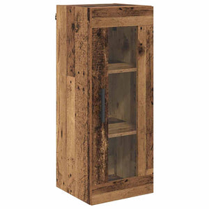 Highboard Παλιό Ξύλο 34,5 x 34 x 180 εκ. Επεξεργασμένο Ξύλο