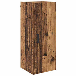 Highboard Παλιό Ξύλο 34,5 x 34 x 180 εκ. Επεξεργασμένο Ξύλο