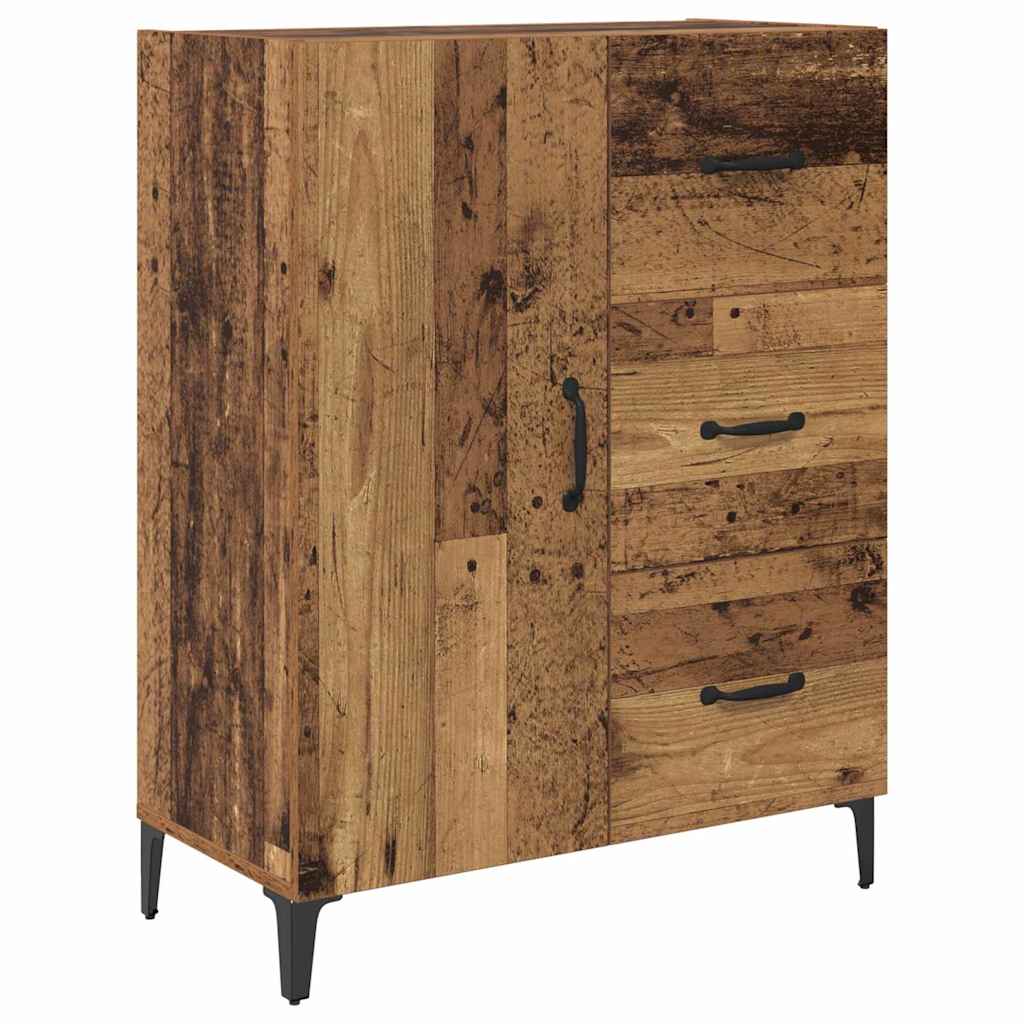 Highboard Παλιό Ξύλο 69,5 x 34 x 180 εκ. Επεξεργασμένο ξύλο