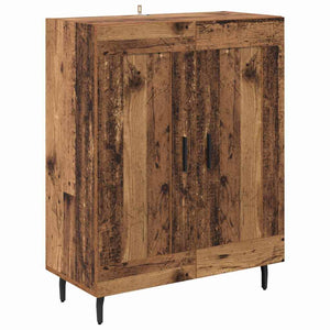 Highboard 2 τμχ. Παλιό Ξύλο 69,5 x 32,5 x 180 εκ