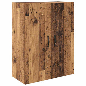 Highboard 2 τμχ. Παλιό ξύλο 69,5 x 34 x 180 εκ.
