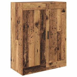 Highboard 2 τμχ. Παλιό ξύλο 69,5 x 34 x 180 εκ.