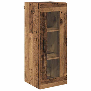 Highboard Παλιό Ξύλο 34,5 x 34 x 180 εκ. Επεξεργασμένο Ξύλο