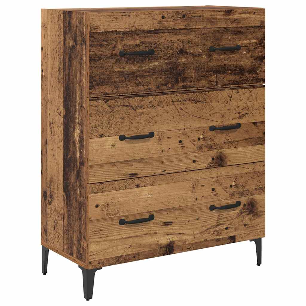 Highboard Παλιό Ξύλο 69,5 x 34 x 180 εκ. Επεξεργασμένο ξύλο - Pakobazaar