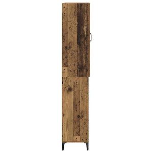 Highboard Παλιό Ξύλο 69,5 x 34 x 180 εκ. Επεξεργασμένο ξύλο - Pakobazaar