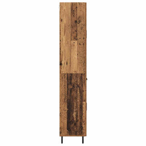 Highboard 2 τμχ. Παλιό ξύλο 69,5 x 34 x 180 εκ.
