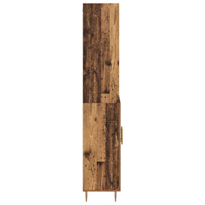 Highboard Παλιό ξύλο 69,5 x 34 x 180 εκ. Επεξεργασμένο Ξύλο
