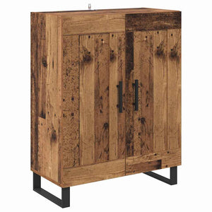 Highboard 2 τμχ. Παλιό Ξύλο 69,5 x 34 x 180 εκ.