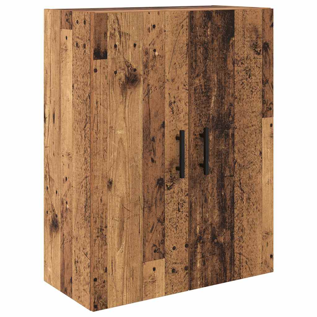 Highboard 2 pcs Παλιό Ξύλο 69,5 x 34 x 180 εκ.